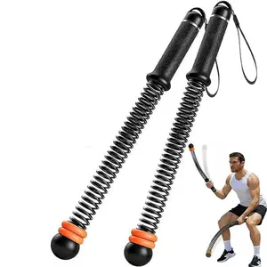 Adjustable No-Wire Battle Rope Trainer, Portable Weighted Fitness Equipment, Home Gym Workout, Unisex Arm Strength Training, High-Intensity Flexibility