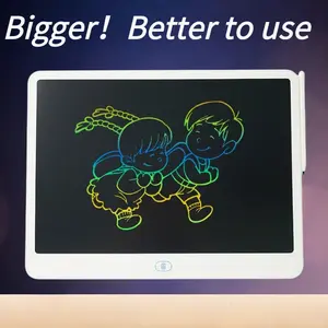 13-inch LCD Writing Tablet for Kids Colorful Drawing Board Large Electronic Notepad with One-Touch Erase Perfect for Creativity and Learning