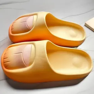 Funny and quirky big toe slippers, hilarious and amusing thumb slippers, prank gifts, unusual decorations