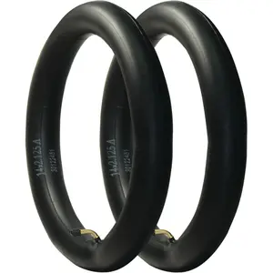 2 Pack 12x2.125(12 1/2x2 1/4)/14x2.125  Tube with Bent Valve for Electric    Electric Scooter