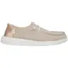 HEYDUDE Wendy Metallic Sparkle - Womens Comfortable Slip on Shoes
