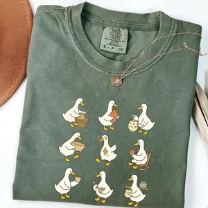 Cute Goose Pottery Shirt Comfort Colors, Ceramic Artist, Ceramic Maker Gift, Clay Sculpting Shirt, Pottery Lover T-Shirt, Gift for Potter