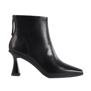 Women’s Genuine Leather Ankle Boots – New Autumn Style, Versatile