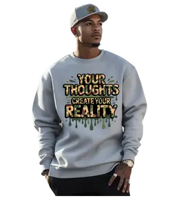 Your Thought Create Your Reality DTF Print for Personal Growth & Mindfulness Reflective Design Ideal for Offices & Personal Spaces