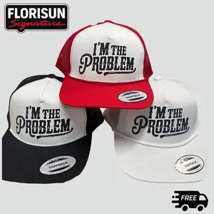 I'm The Problem // Snapback trucker hat// Unisex hat wear//Fun and Stylist