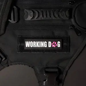 Working Dog w/ Pink Paw