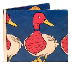 Bang, Dang Slim Wallet - Tyvek Waterproof Tear Proof Organizes 12-16 Cards Cash Artist Designed Paperwallet Collectible Series One Time Release