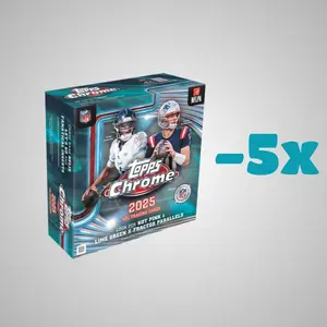 PYT BREAK #59 - 5x Topps Chrome Football MEGA Boxes Pick Your Team Break 2025 NEW RELEASE!