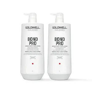 Goldwell Dual Sense Bond Pro Shampoo and Conditioner Liter Duo ($85 Value)