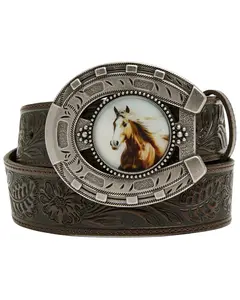 Shyanne Women's Women'S Arden Horseshoe Buckle Belt - Sasu26bt4-Bn