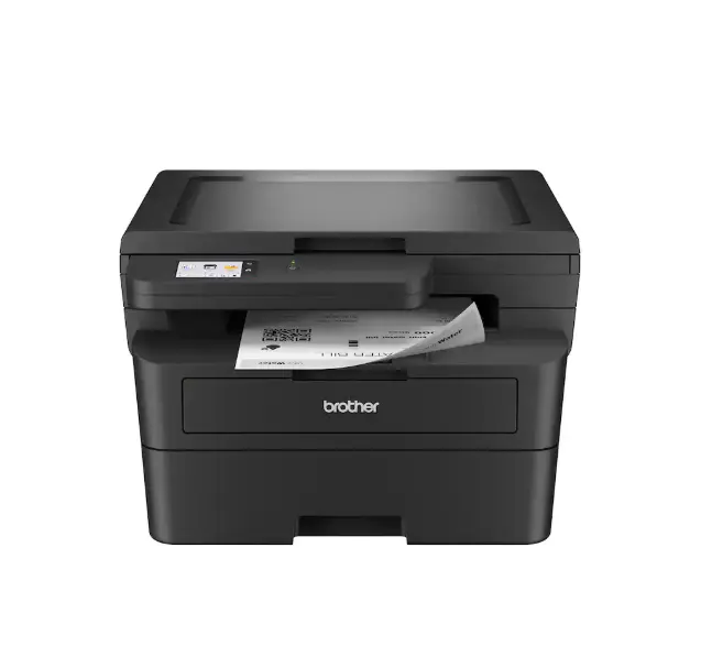 Brother HL-L2480DW Wireless Black and White 3-in-1 Printer, Gray, Monochrome Laser, Small Office Machine, Wireless Printer, Home Office, Brother Printing Device
