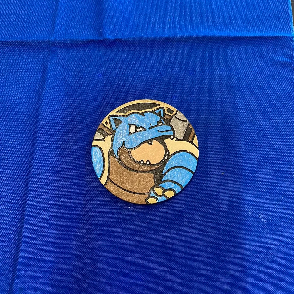 Hand Painted Coin