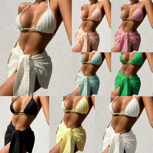 Women Three Piece Bikini Split Swimwear