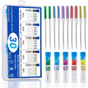 30 count Sewing Machine ,Universal Regular Point Sewing ,Sewing Machine Accessories for , Sewing Machine,etc.,with Sizes HAX1 65/9,75/11,90/14,100/16,110/18 (30)
