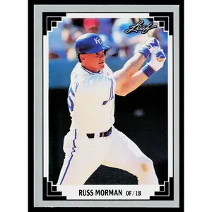 Russ Morman 1991 Leaf #263 Kansas City Royals