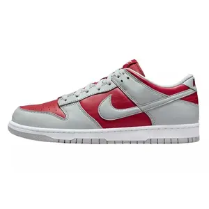 Men's Nike Dunk Low Retro QS Varsity Red/Silver-White (FQ6965 600)