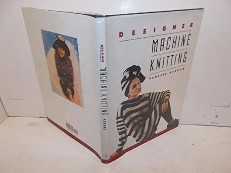 USED Book - Designer Machine Knitting by Vanessa Keegan (Hardcover) - english