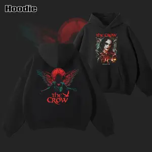 THE CROW "VICTIMS" SHORT SLEEVE T-SHIRT, Movie Shirt , Unisex Horror Action Film Washed Tee Double Print Graphic Tee ,Gift For Movies Lovers Casual Clothing Fabric Menswear Top Sweatshirtsenswear Womenswear