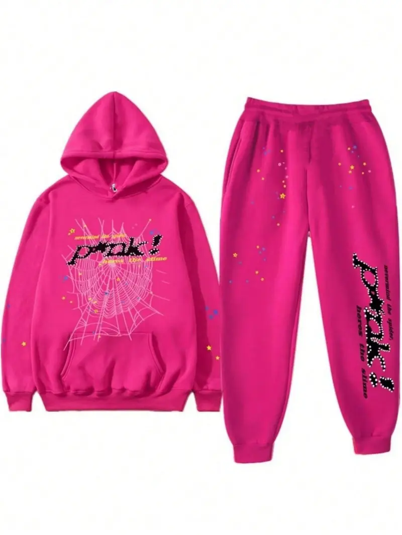 pink spider hoodie v1 - TikTok Shop