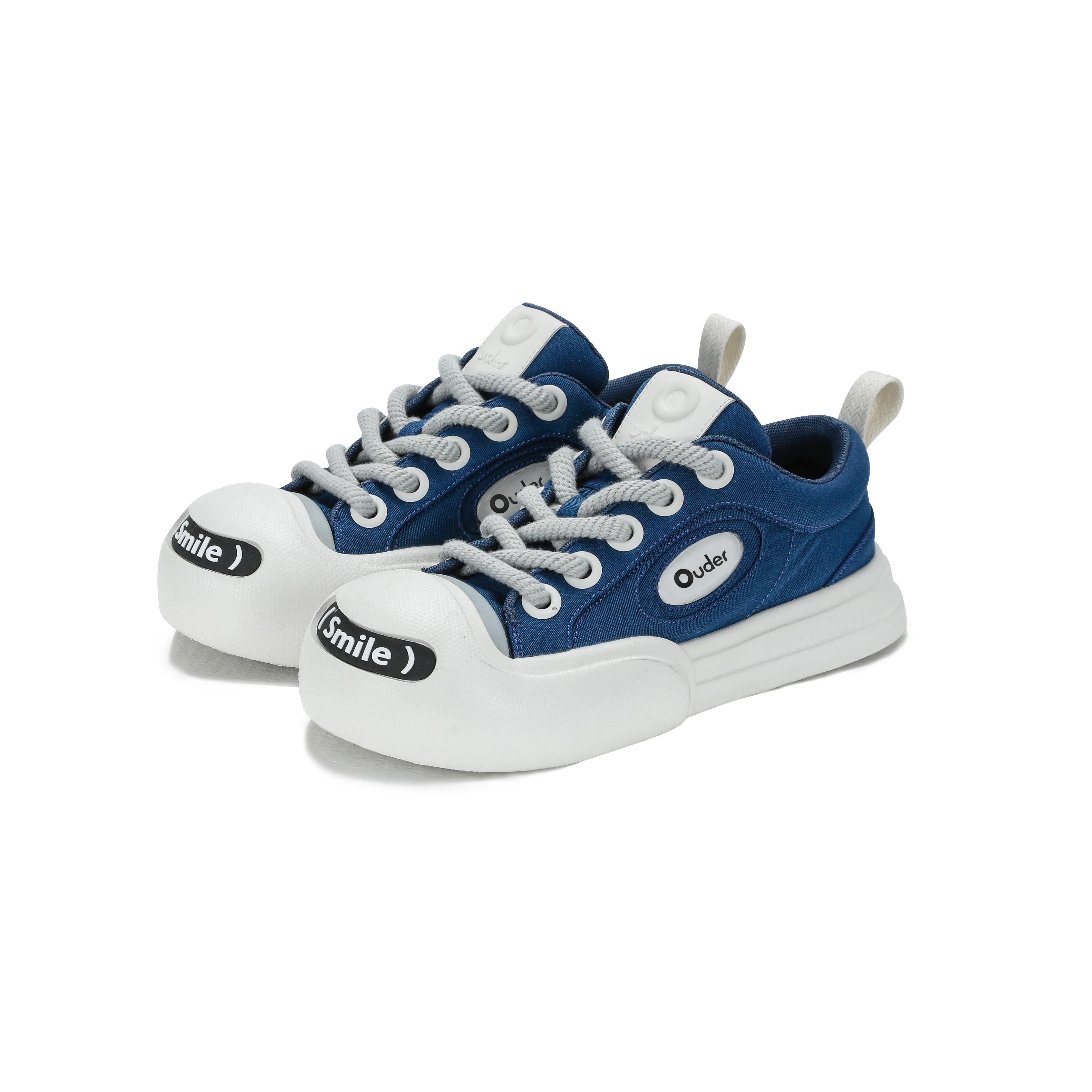 Smile Abyssal Canvas Shoes Girl Women Closed Sneaker Women's Lace