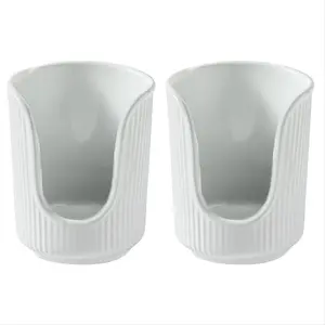 2pcs Paper Cup Holder, Disposable Cup Holder, Desktop Cup Holder, Multifunctional Cup Storage Rack