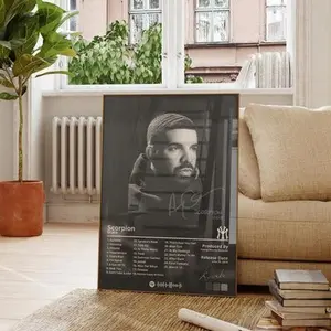 Drake Album Poster, Scorpion Poster Unframed