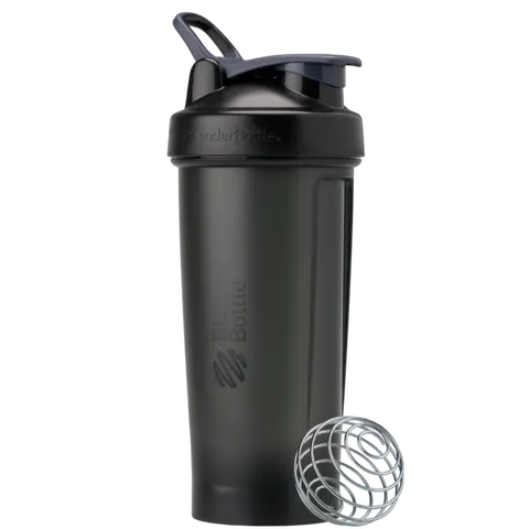 BlenderBottle Classic Shaker Bottle - Protein Shaker and Hydration with BlenderBall Whisk, SpoutGuard, and Leak-Proof