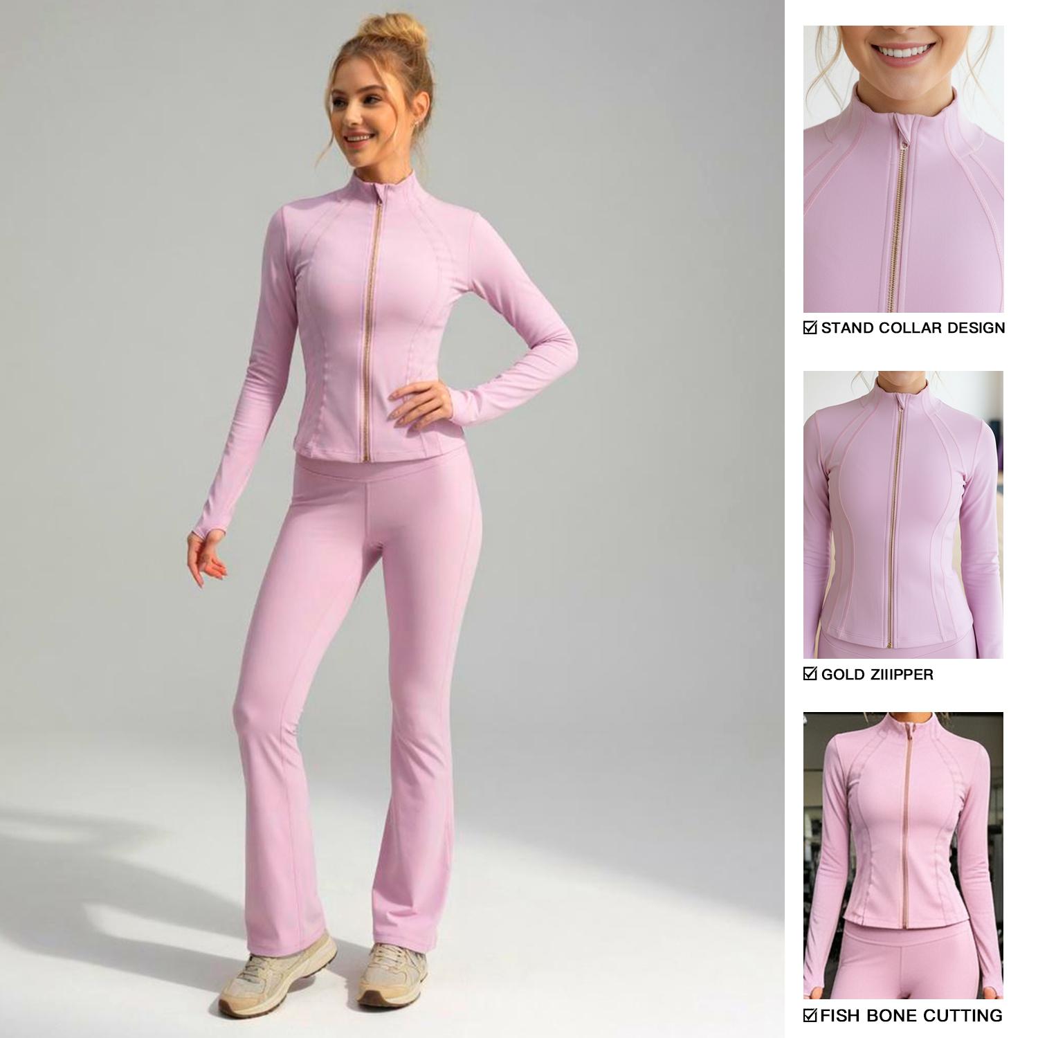 MG1 Women's Thumb Hole Zip Up Sports Jacket, Long Sleeve Active Outerwear Thumbholes Design, Casual Wear for Women Activewear Blazer MG1 Women's Thumb Hole Zip Up Sports Jacket, Long Sleeve Active Outerwear Thumbholes Design, Casual Wear for Women Activewear Blazer