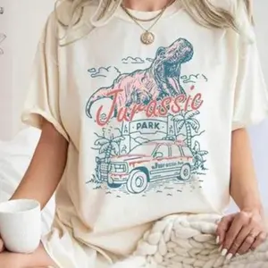 Jurassic Park Logo Dinosaur T-rex Shirt T-Shirt, Jurassic Park Shirt, Jurassic Park Graphic Shirts, Jurassic Park