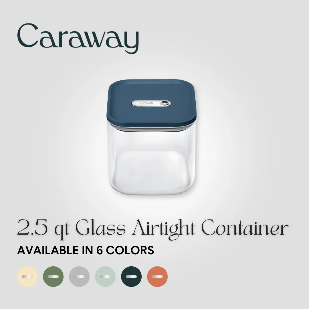 2.5 qt Glass Airtight Container