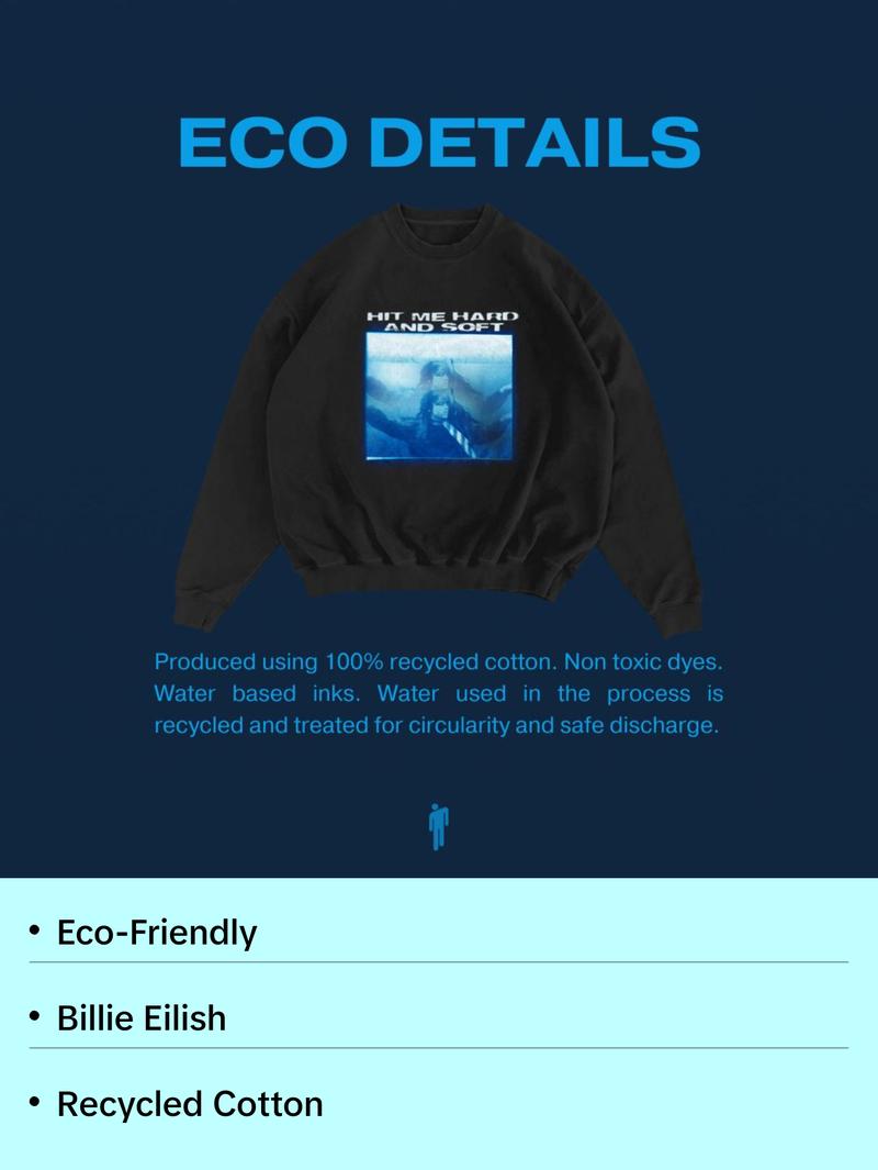 Underwater Black Crewneck Sweatshirt