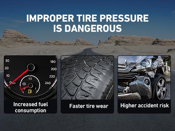 AstroAI Digital Tire Pressure Gauge with Inflator 250 PSI Air Chuck & Compressor Accessories Accuracy Measurement Durable Brass Components Automotive Vehicle Tool