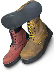 Men's Closed Rubber Work Footwear, Roofing Work Shoe