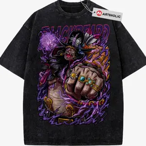 Blackbeard Shirt, Marshall D Teach Shirt, One Piece Shirt, Anime Shirt, Vintage T-Shirt , Graphic Tee, Unisex Fashion, Full Color, Full Size, For Men, For Women
