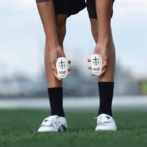 Philippians 4:13 White Shin Mini Guards Football Equipment