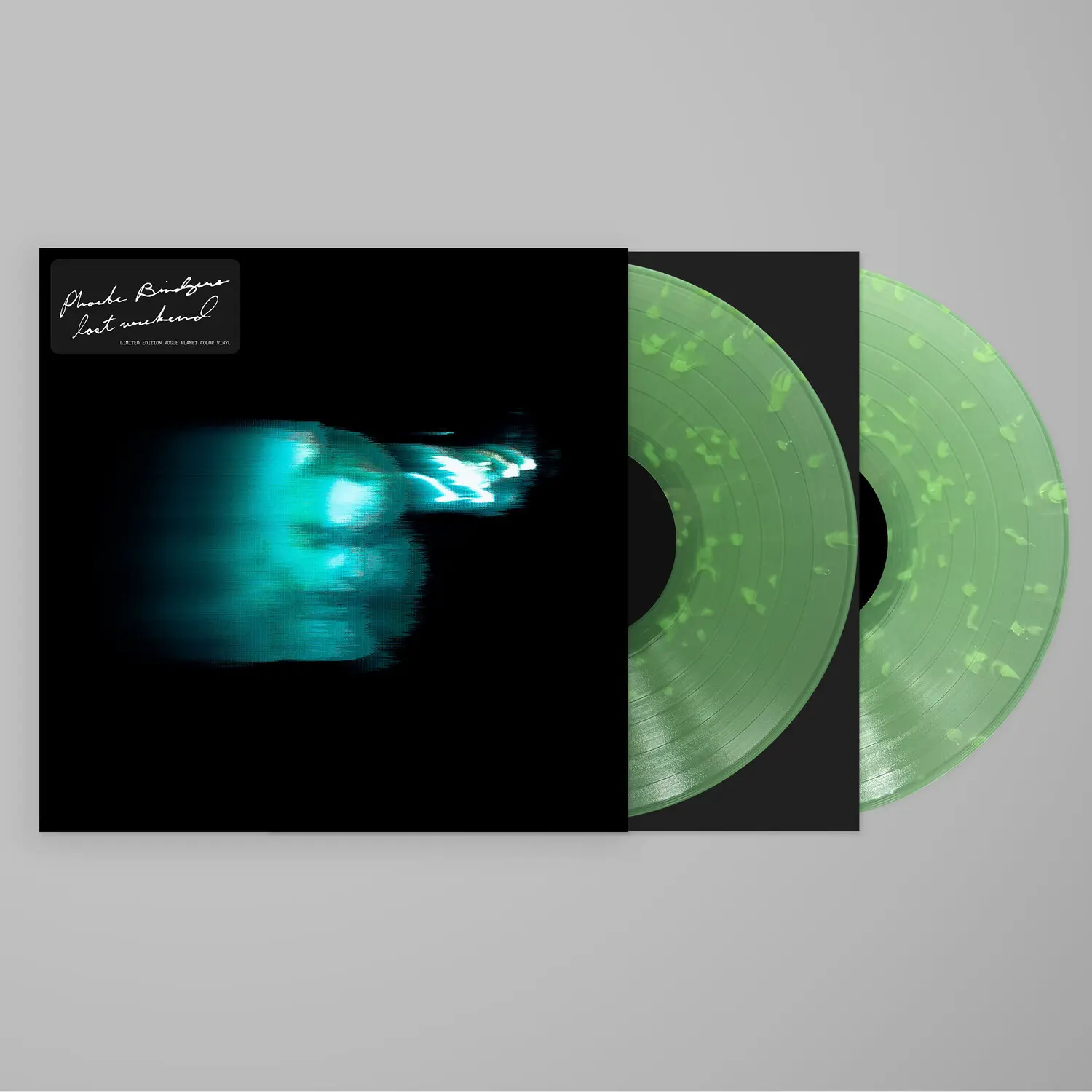 Phoebe Bridgers - Lost Weekend - Rogue Planet Rock LP Vinyl Record, Explicit, Green Glow-in-the-Dark Splatter Colored Vinyl