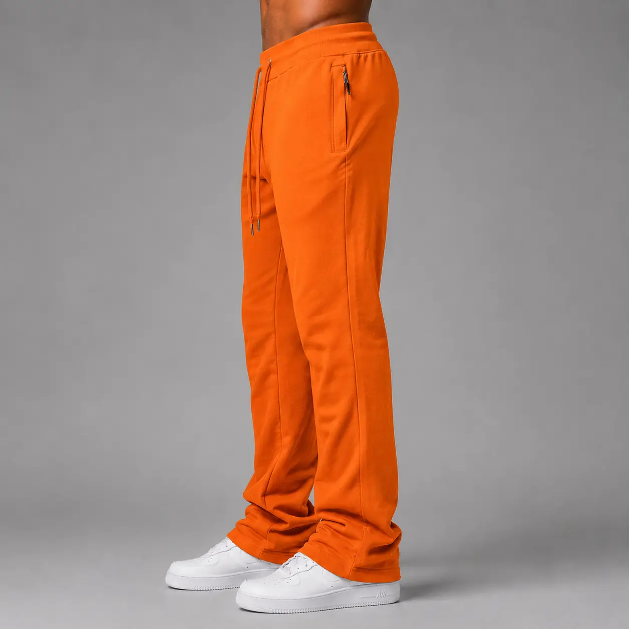 Narr - Sweat Pants Stacked - Orange “ Apricot”- P1030