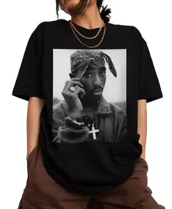 Tupac Photo Shirt, 2Pac 90s Shirt, Vintage Tupac Shakur Shirt, 2Pac Shakur Shirt, Vintage 90s Bootleg Tupac Shirt, 90s Merch, Hip Hop Legends Shirt, 2pac Graphic Tee
