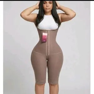 faja colombiana etapa 2 Shapewear Bodysuit Compression Womenswear Women's Zippered Tummy Control Corset