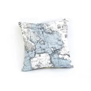San Francisco, CA Indoor/Outdoor Nautical Pillow