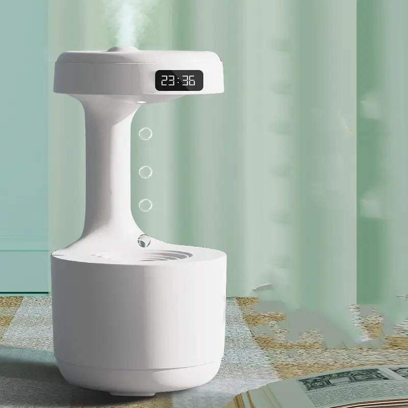Anti-Gravity Ultrasonic  with LED Display and Aroma Diffuser - Quiet Operation for Your Bedroom, Baby room and Office antigravity humidifier