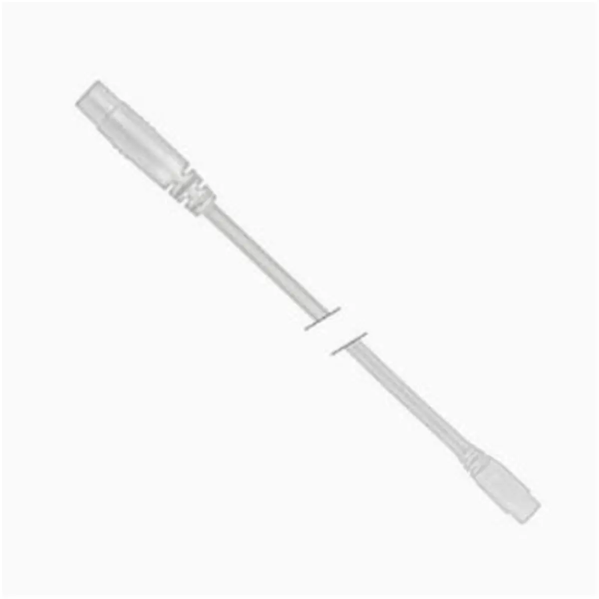 Jesco Lighting White Plastic 120V Power Input Connector Cable - for Cycling & Outdoor Recreation Equipment, None