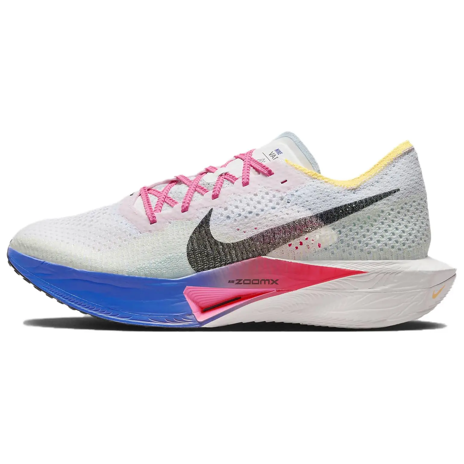 Nike ZoomX Vaporfly 3 Multi Color Versatile Cushioned Durable Low Top Running Shoes Men's White Black HQ3219-902