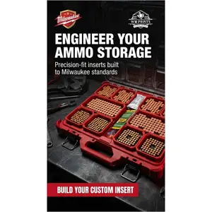 Milwaukee Packout Ammo Inserts. Milwaukee Packout Ammo Inserts.
