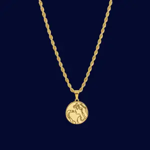 Regelica Goddess Necklace - 18K Gold Plated Stainless Steel