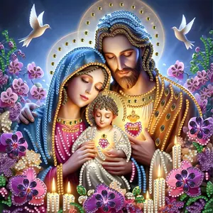 Angel Figure Diamond Painting Kit, DIY Full Drill Diamond Art Set for Home Decor, Adult Unframed Craft, Handicraft, Perfect Gift Idea