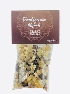 Frankincense and Myrrh Resin Incense 0.5 oz