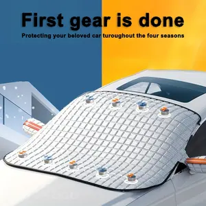 Car Windshield Snow Cover, Anti-Freeze Frost Protection, Thick Winter Snow Guard, Summer, Weather Protection, Sunshade For Car Outside
