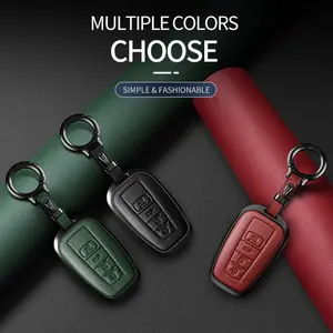 For Toyota Key Cover 2020-2022 Highlander Corolla Prius 2018-2024 RAV4 Camry C-HR Avalon GT86 Car Interior Accessories