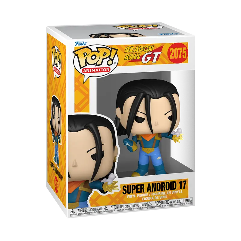 Funko POP Animation: Dragon Ball GT - Super Android 17 vRare Pop Protector Included